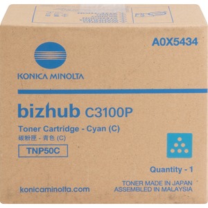 Konica Minolta TNP50C Original Laser Toner Cartridge