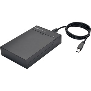 Tripp Lite USB 3.0 to SATA Hard Drive Lay Flat Enclosure 2.5in 3.5in HDD SSD