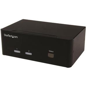 StarTech.com 2-port KVM Switch with Dual VGA and 2-port USB Hub