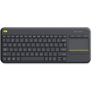 Logitech K400 Plus Touchpad Wireless Keyboard Black