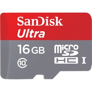 SanDisk Ultra 16 GB Class 10/UHS-I microSDHC