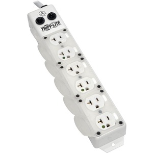 Tripp Lite by Eaton Safe-IT UL 1363A Medical-Grade Power Strip for Patient-Care Vicinity, 6x 20A Hospital-Grade Outlets, 15 ft. (4.57 m) Cord