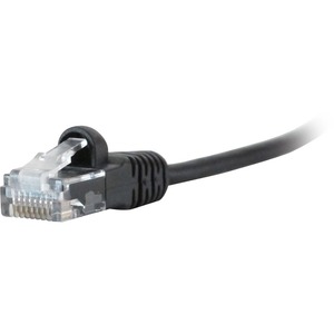 Comprehensive MicroFlex Pro AV/IT CAT6 Snagless Patch Cable Black 7ft