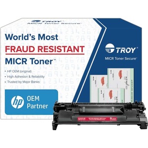 Troy 02-81675-001 M501/M506/M527 MICR Toner Secure Cartridge (Coordinating HP Part Number: HP-CF287A)