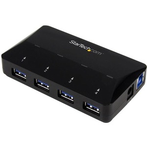 StarTech.com 4-Port USB 3.0 Hub plus Dedicated Charging Port