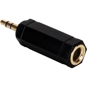 QVS Standard Audio Adapter Black (CC399PS-MF)