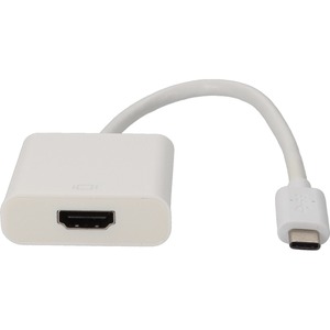 AddOn USB 3.1 (C) Male to HDMI Female White Adapter