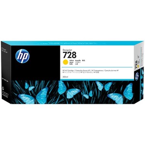 HP HP 728 300-ml Yellow Ink Crtg