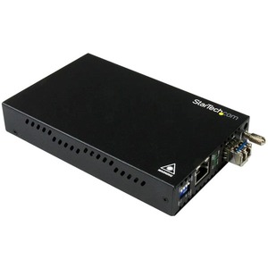 StarTech.com Gigabit Ethernet Copper-to-Fiber Media Converter