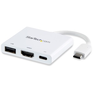 StarTech.com USB C Multiport Adapter with HDMI 4K & 1x USB 3.0