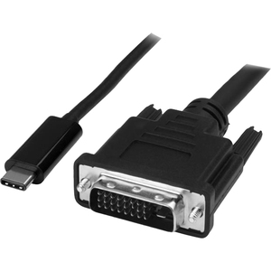 StarTech.com 6.6 ft / 2 m USB-C to DVI Cable