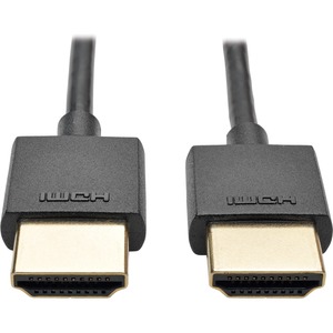 Tripp Lite 3ft Hi-Speed HDMI Cable w/ Ethernet Digital Video UHD Slim 4K x 2K 3'