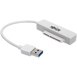 Tripp Lite by Eaton USB 3.0 SuperSpeed to SATA III Adapter Cable with UASP 2.5 in. SATA Hard Drives White