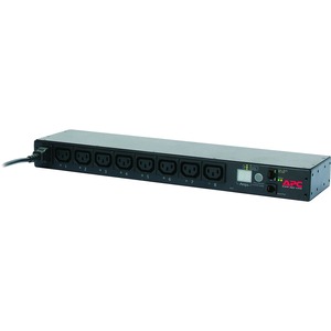 APC by Schneider Electric Rack PDU, Switched, 1U, 12A/208V, 10A/230V, (8)C13