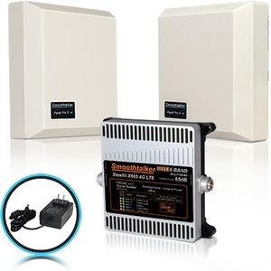 Smoothtalker Stealth X6 65dB 4G LTE Extreme Power 6 Band Cellular Signal Booster Kit