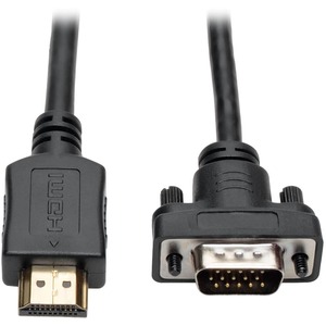 Tripp Lite HDMI to VGA Active Adapter Cable Low Profile HD15 M/M 1080p 3ft