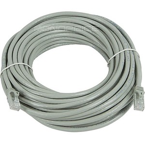Monoprice FLEXboot Series Cat6 24AWG UTP Ethernet Network Patch Cable, 50ft Gray