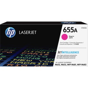 HP 655A Magenta Toner Cartridge | Works with HP Color LaserJet Enterprise M652, M653, HP Color LaserJet Enterprise MFP M681, M682 Series | CF453A