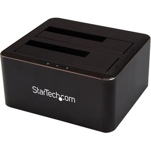 StarTech.com Dual Bay SATA HDD Docking Station for 2 x 2.5 / 3.5" SATA SSD / HDD