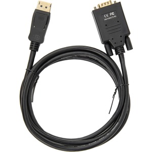 Rocstor Premium 6 Ft Displayport to VGA Cable M/Displayport to VGA Supporting 1920x1200 1080P at 60Hz