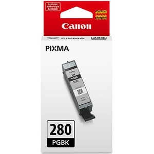 Canon PGI-280 Pigment Black Ink Tank Compatible to printer TR8520, TR7520, TS9120 Series,TS8120 Series, TS6120 Series, TS9521C, TS9520, TS8220 Series, TS6220 Series