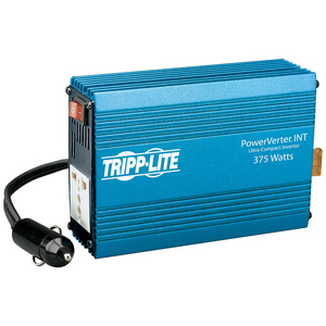 Tripp Lite by Eaton International Ultra-Compact Car Inverter 375W 12V DC to 230V AC 1 Universal Outlet