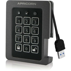 Apricorn Aegis Padlock ASSD-3PL256-2TBF 2 TB Solid State Drive