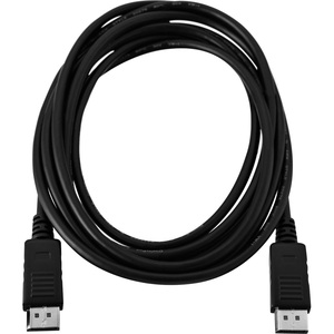 V7 Black Video Cable DisplayPort Male to DisplayPort Male 2m 6.6ft