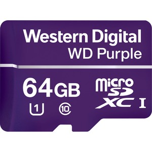 Western Digital Purple WDD064G1P0A 64 GB Class 10/UHS-I (U1) microSDXC