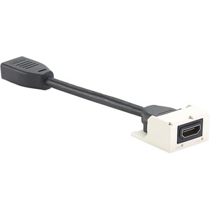 PanNet HDMI 2.0 Coupler Module with Pigtail, White
