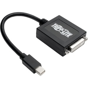 Tripp Lite Keyspan Mini DisplayPort to DVI Adapter Converter mDP to DVI M/F 6in 6"