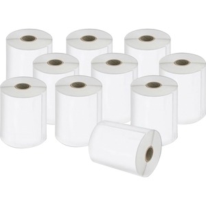 DYMO Authentic LW Extra-Large Shipping Labels for LabelWriter Label Printers, White, 4'' x 6'', 10 Rolls of 220 (2200 Total)