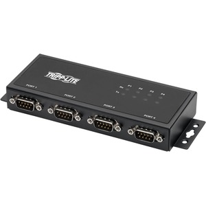 Tripp Lite by Eaton 4-Port RS-422/RS-485 USB to Serial FTDI Adapter with COM Retention (USB-B to DB9 F/M)