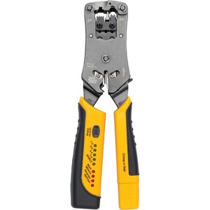 Eaton Tripp Lite Series RJ11/RJ12/RJ45 Wire Crimper with Built-in Cable Tester