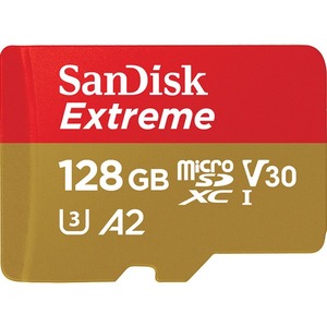 SanDisk Extreme 128 GB UHS-I microSD