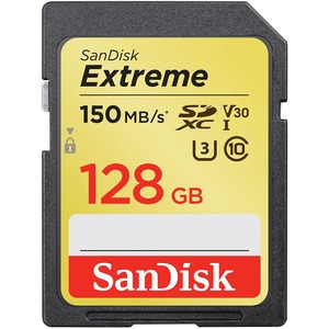 SanDisk Extreme 128 GB UHS-I SDHC
