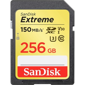 SanDisk Extreme 256 GB UHS-I SDHC