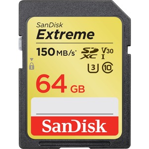 SanDisk Extreme 64 GB UHS-I SDHC