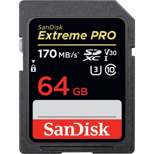 SanDisk Extreme PRO 64 GB Class 10/UHS-I (U3) SDXC