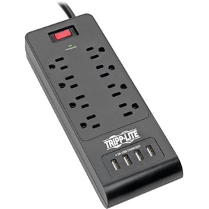 Tripp Lite by Eaton 8-Outlet Surge Protector with 4 USB Ports (4.2A Shared)