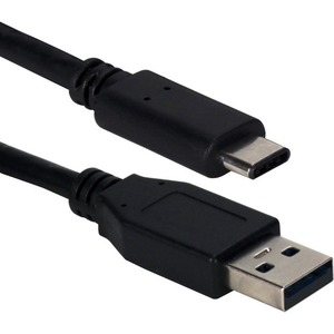 QVS 1-Meter USB-C to USB-A 2.0 Sync & Charger Cable