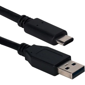 QVS 3-Meter USB-C to USB-A 2.0 Sync & Charger Cable