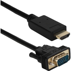 QVS 6ft HDMI to VGA Video Converter Cable