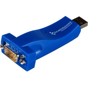 Brainboxes 1 Port RS232 USB to Serial Adapter