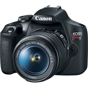 Canon EOS Rebel T7 24.1 Megapixel Digital SLR Camera with Lens