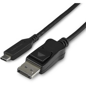 StarTech.com 3.3ft/1m USB C to DisplayPort 1.4 Cable Adapter