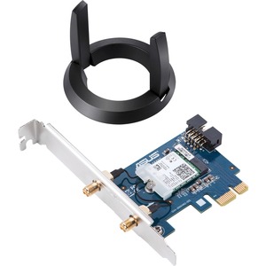 Asus PCE-AC58BT IEEE 802.11ac Bluetooth 5.0 Wi-Fi/Bluetooth Combo Adapter for Desktop Computer