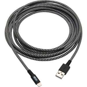 Eaton Tripp Lite Series Heavy-Duty USB-A to Lightning Sync/Charge Cable, MFi Certified