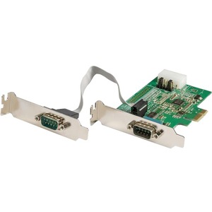 StarTech.com 2-port PCI Express RS232 Serial Adapter Card