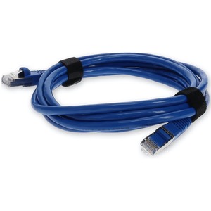 AddOn 10ft RJ-45 (Male) to RJ-45 (Male) Straight Blue Cat7 S/FTP PVC Copper Patch Cable
